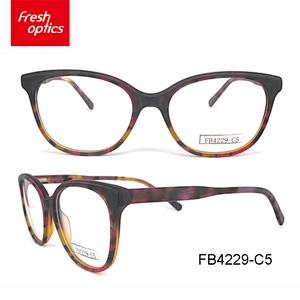 FB4229 Acetate frames colorful edge glasses for men