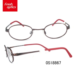 OSI8867 Wholesale design special children metal temple eyeglasses optical frame