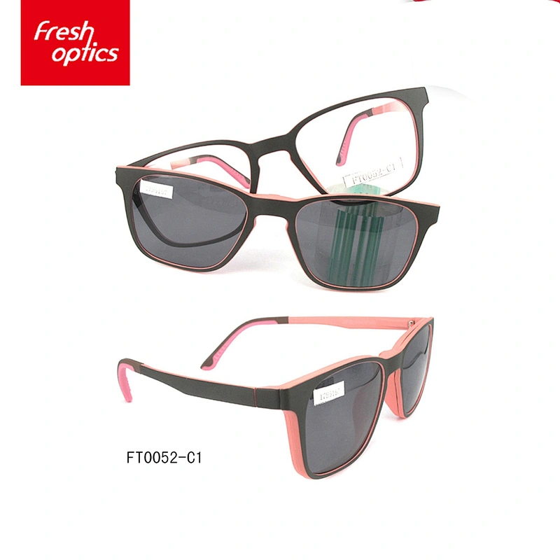 FT0052 Wholesale Unisex Design Ultem Sunglasses Clip On