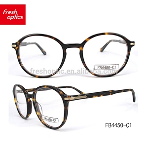 FB4450 acetate eyeglass frames wholesale reading glasses optical frames italy spectacles