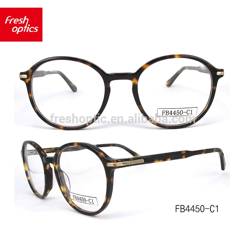 FB4450 acetate eyeglass frames wholesale reading glasses optical frames italy spectacles