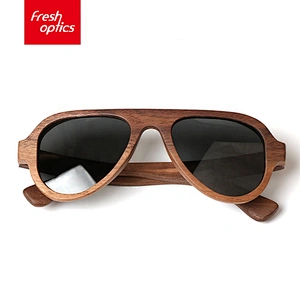 JK5653 Wear-resisting combined wooden sunglasses polarized wood frame sunglasses