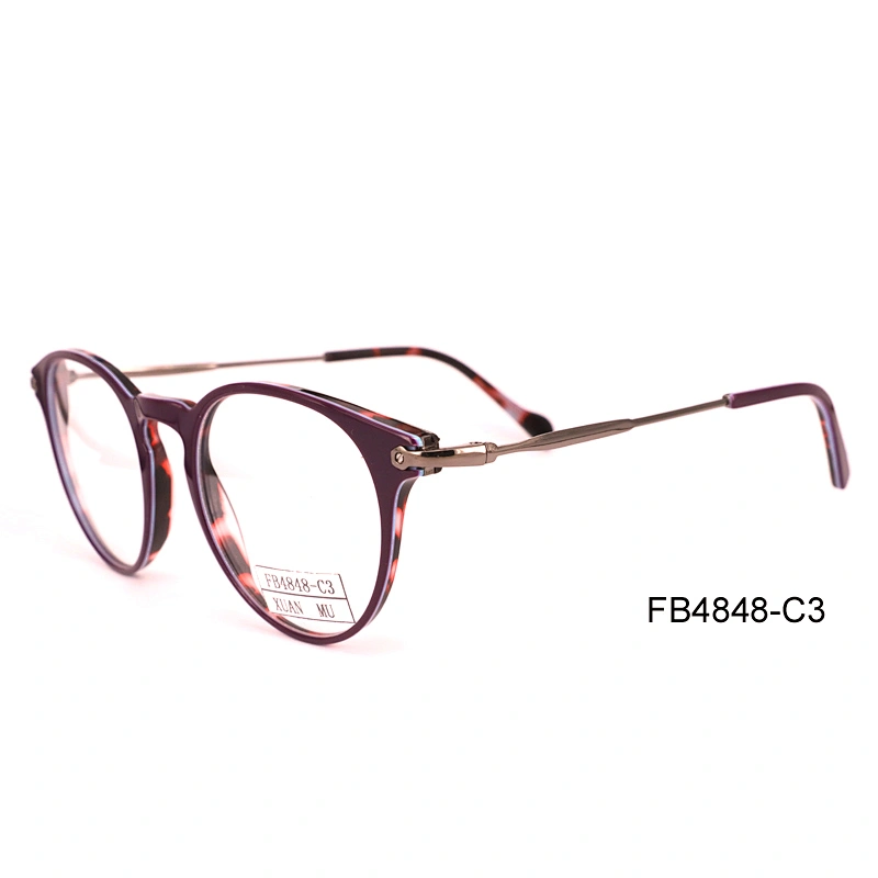 FB4848 Spectacle frame optical frames italy high quality gradient color fashion style