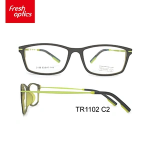 TR1102 new popular fashionable design branded titanium glasses frames