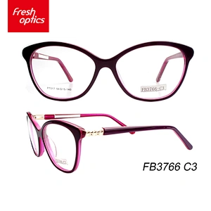 FB3766 LOGO Sunglasses,Ideal Optics Frames,Acetate Colorful Sunglasses