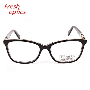 FB4746 leastest italy designer acetate optical  frames prescription glasses frames