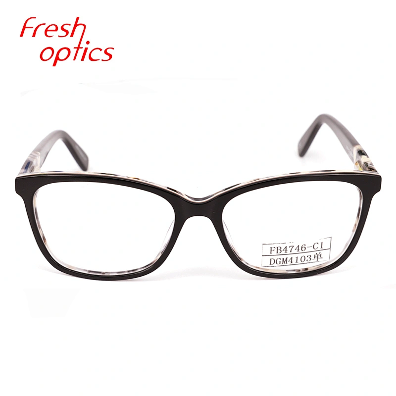 FB4746 leastest italy designer acetate optical  frames prescription glasses frames
