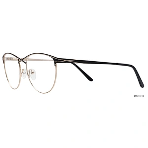 Fashion design stainless prescription designer eyeglasses