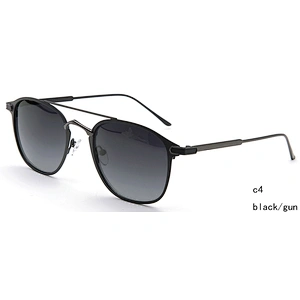 Most popular fancy metal designer polarized sunglasses for men