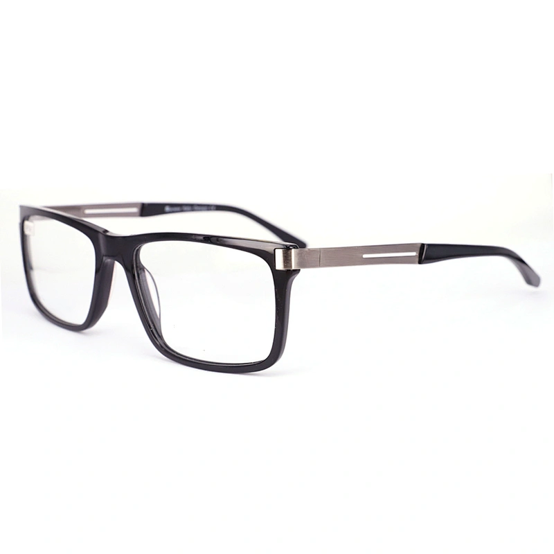 FB5443 China eyeglass manufacturer square eyeglass acetate cheap prescription glasses