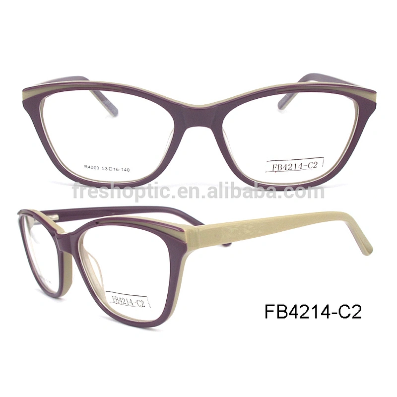 FB4214 Acetate Wooden Optical Glasses acetate eyeglass frames wholesale reading glasses