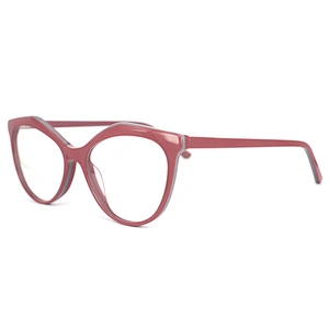 FB5391 Latest model spectacle frame italian eyewear brands new trend acetate eyewear