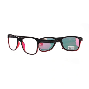 GJ60  TR90 clip on sunglasses with optical eyeglass frames