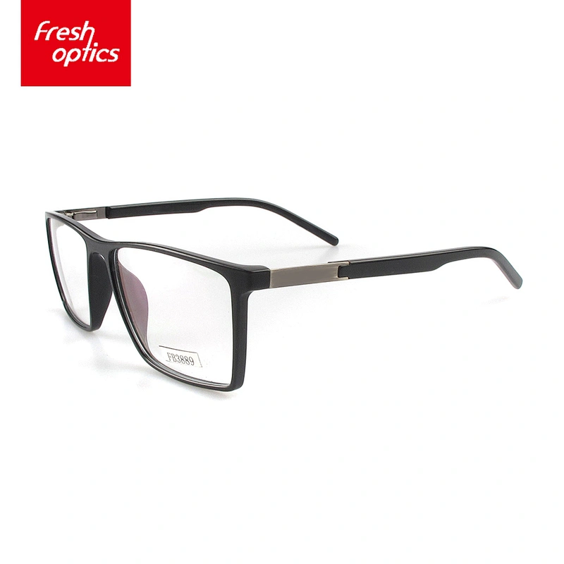 FB3890 Acetate Square Stylish Glasses Frame,Unisex Optical Frames