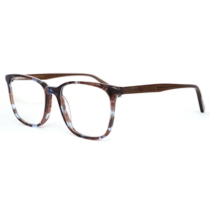 FB5390 China wholesale eyeglasses frame fashion design optical eyewear frame acetate spectacle frame