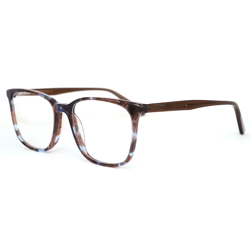 FB5390 China wholesale eyeglasses frame fashion design optical eyewear frame acetate spectacle frame