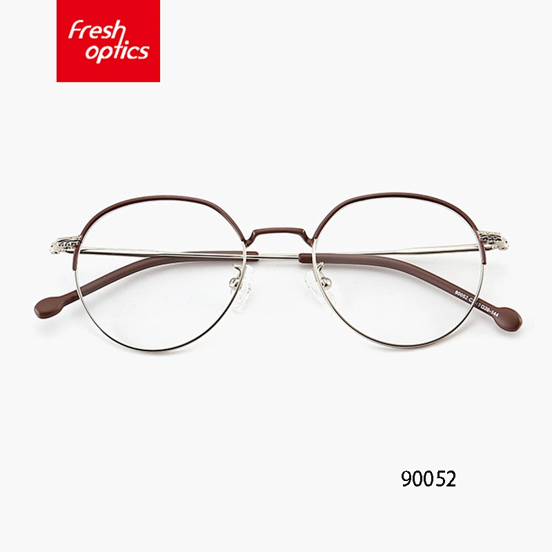 HH90052 Professional manufacture cheap gentleman eyeglasses frames round