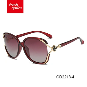 GD2213 Chinese transparent lens sunglasses stock