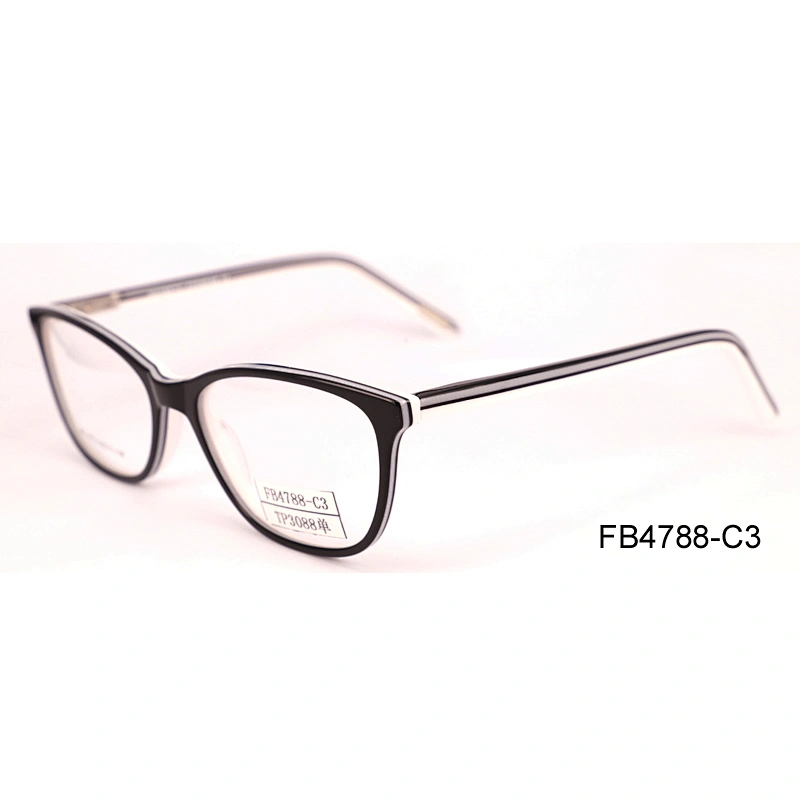 FB4788 Acetate reading glasses fashion optical frames italian eyewear for women