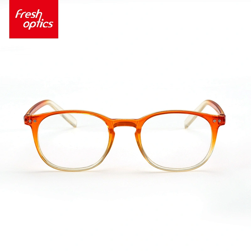 TR8033 TR90 Bright Color Innovative Reading Glasses Nice Spectacles Frame Retro