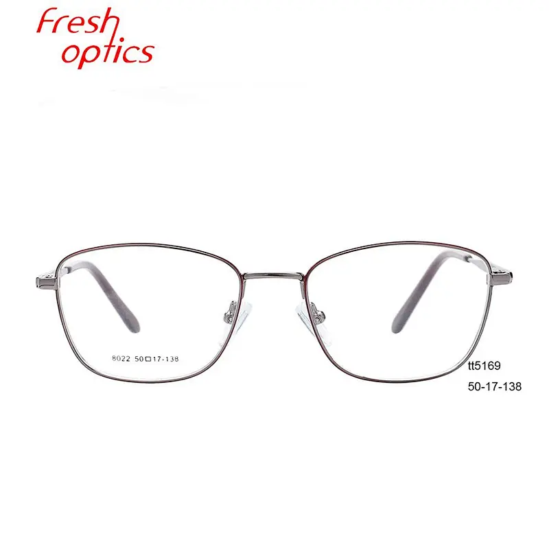 French style latest designer prescription metal opticall eyeglasses frames
