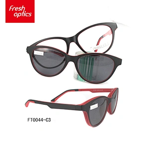 FT0044 Cheap Ultem Clip On Sunglasses, mirrored clip on sunglasses