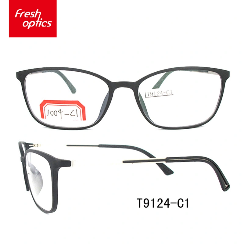 T9124 Best price latest fiber optic photo tr90 optical frames