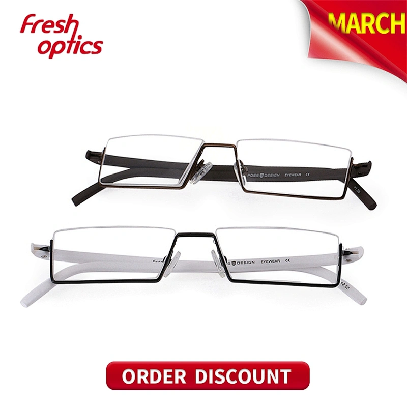 P106 Unisex PC TR90 2.0 reading glasses with color custom, classy reading glasses
