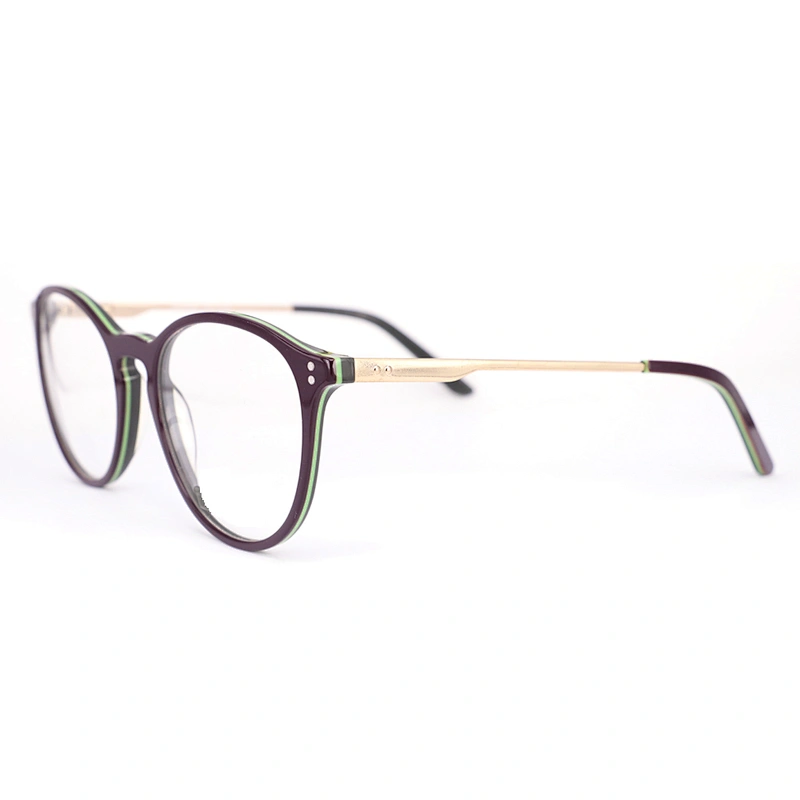 FB5507 Round spectacle frames high quality spectical frame acetate material eye frame