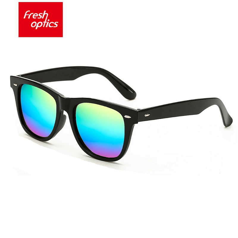 LM6032 Plastic Leopard Grain Double Bridge Sunglasses For Women