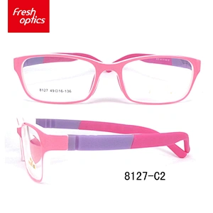 8127-c2 TR90 frames metal temples reading comfortable glasses for kids