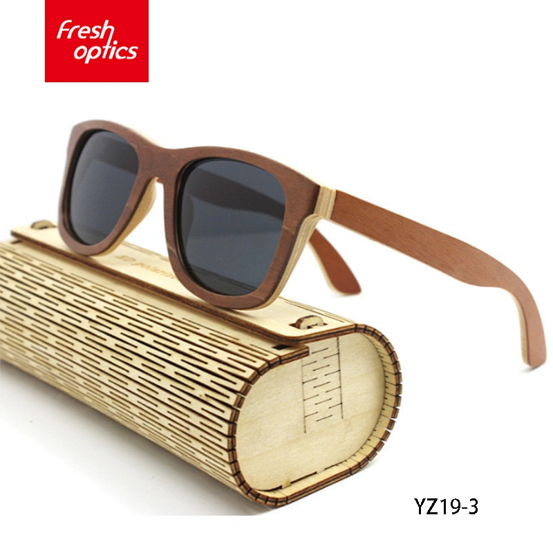 YZ19 Harmful light barrier eco wooden sunglasses polarized