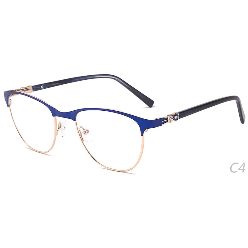 computer diamond eyeglasses stainless optical frames ready stock