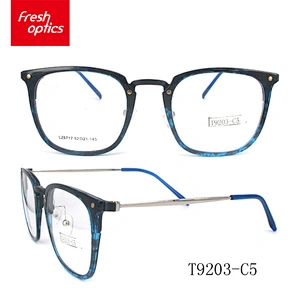 T9203 Factory custom modern luxury tr90 optical glasses frames for promotions