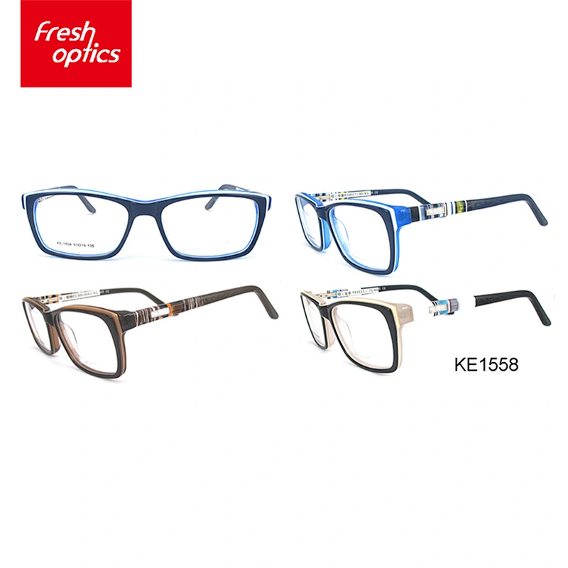 KE1558 personality myopia glasses colorful big frame spectacles optical frame