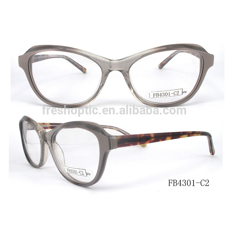 FB4301 Wholesale acetate frames luxury authentic eyeglasses frames brand design eyewear
