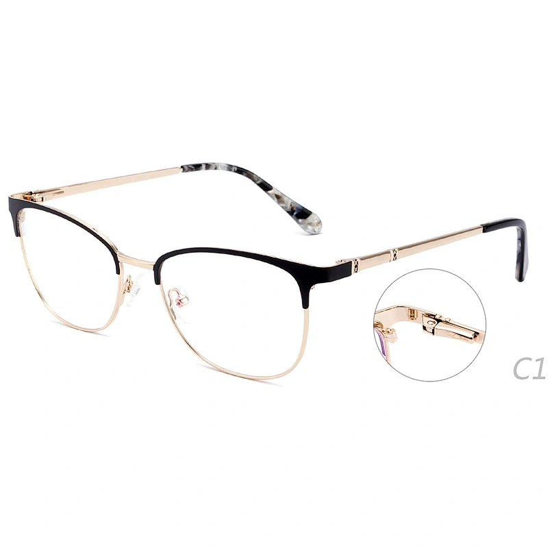 Environmental CE FDA metal optical eyeglasses ready stock