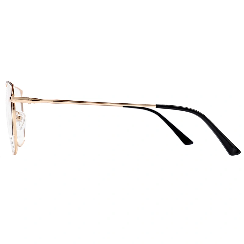 fashion women red cat fresh glasses metal optical frames manufacture