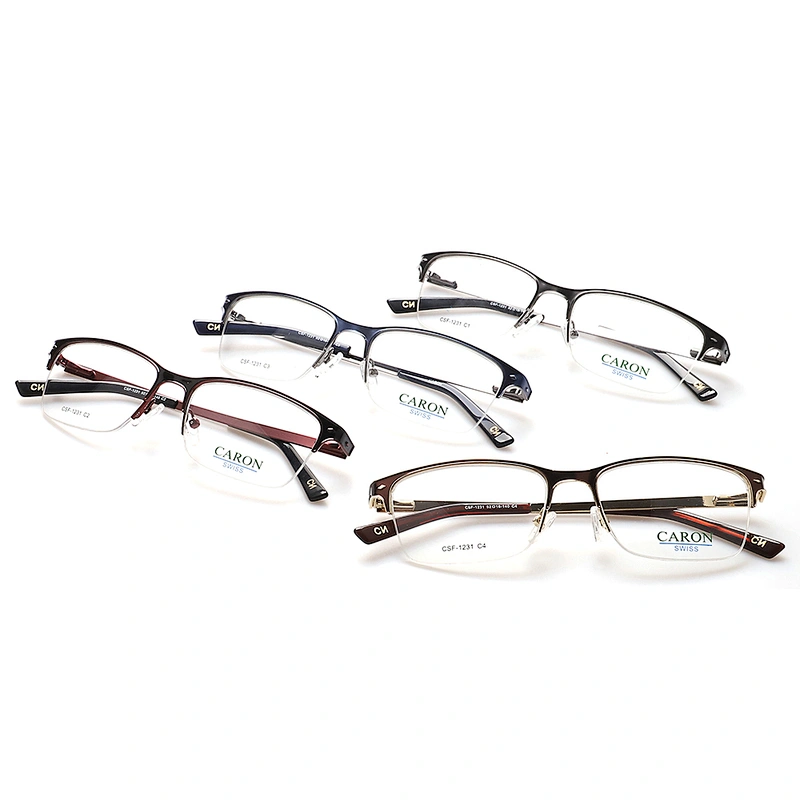 New style beautiful metal glasses optical frames for wholesale