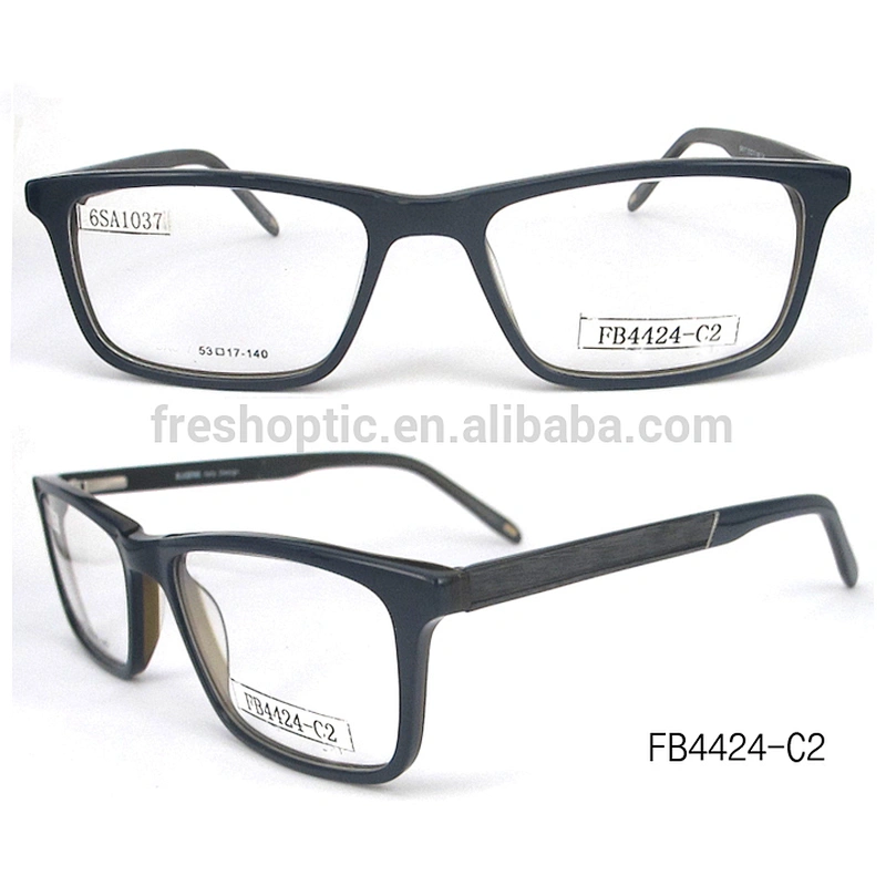 FB4424 Unique design special att temple eyeglasses frame spectacle frame designer glasses