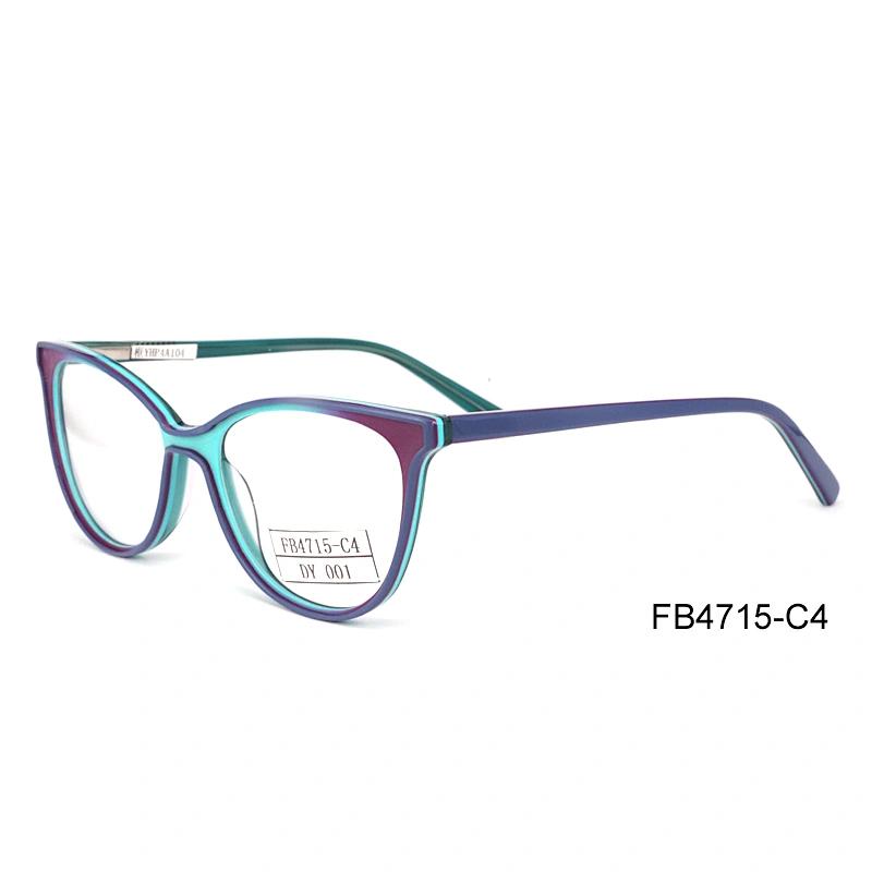 FB4715 Acetate Cheap prescription glasses full rim fashion eyewear eyeglasses frame