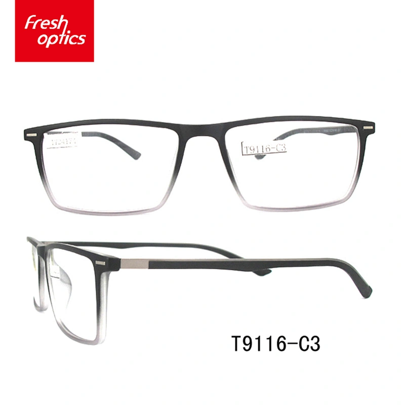 T9116 modern plastic frame glasses, men eyewear optical frame