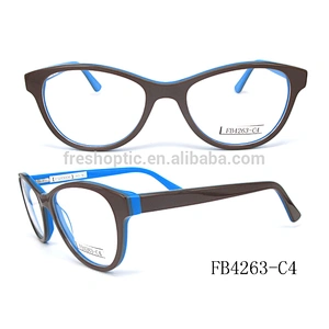 FB4263 China wholesale optical eyeglasses frame acetate eyeglasses frame