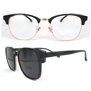 FT0136 2018 fashion clip on sunglasses mix metal and tr90 frame high quality china wholesale