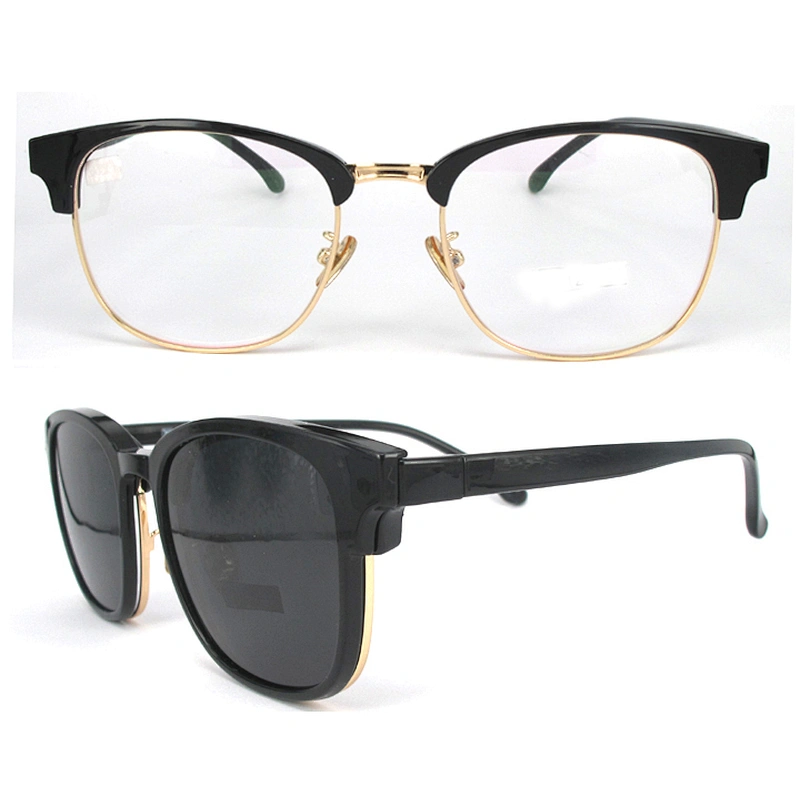 FT0136 2018 fashion clip on sunglasses mix metal and tr90 frame high quality china wholesale