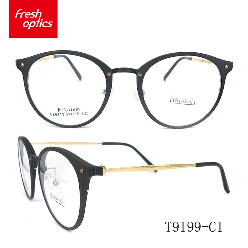 T9199 2017 European style vogue tr90 eyeglass optical frames