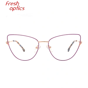 2020 American design optical cat eye glasses for women