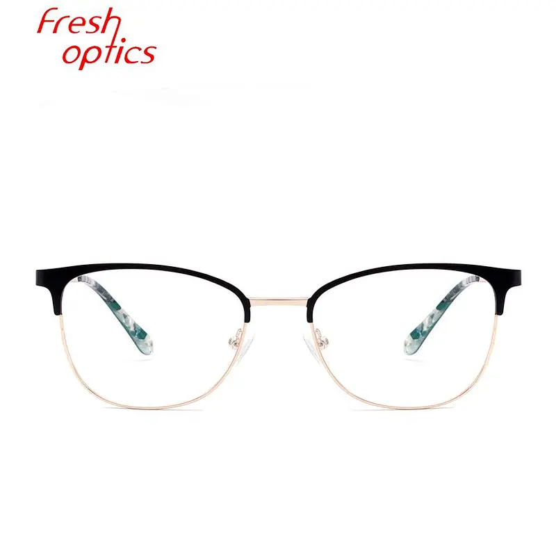 Environmental CE FDA metal optical eyeglasses ready stock