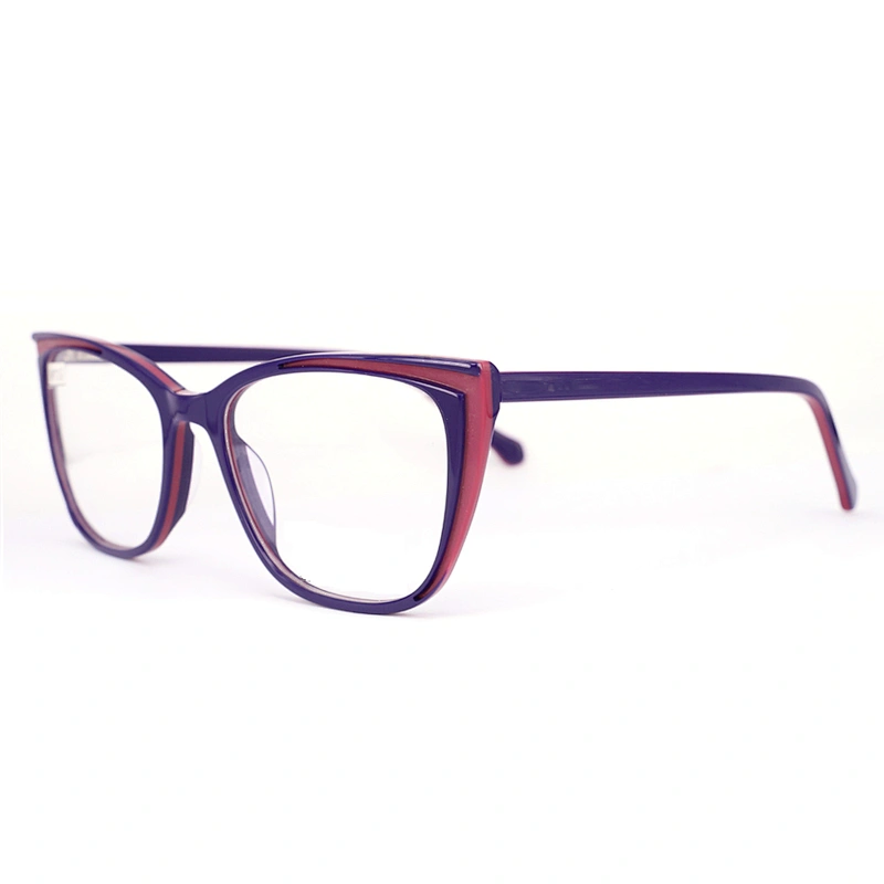FB5413 China wholesale eyeglasses frame cheap plastic glasses frame popular acetate eyewear