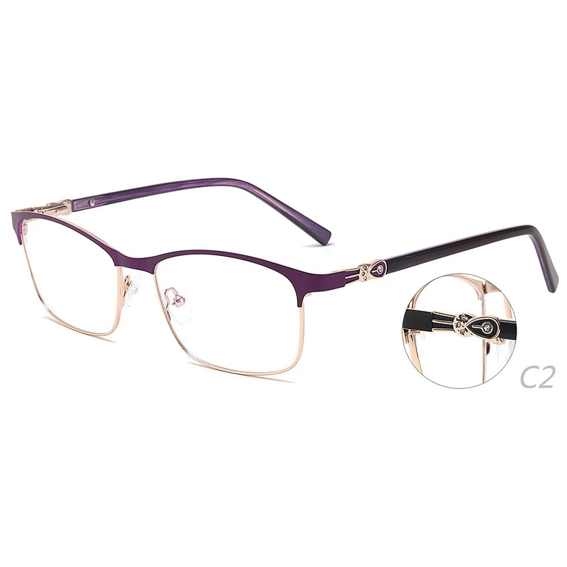 Good quality diamond cheap price ready stock eyeglasses frame